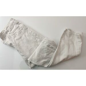 Etica • Finn Jeans White Denim High Rise Slim Straight